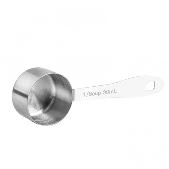 Coffee Scoop Stainless Steel Measuring Scoop 30ML Coffee Measuring Spoon Coffee Scoop Stainless Steel Measuring Scoop 30ML Coffee Measuring Spoon