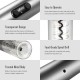 Electric Wine Opener with Foil Cutter Easy Operation Portable 2800mAh Rechargeable Wine Opener Automatic Electric Wine Bottle Corkscrew for Home Party Bar Restaurant Electric Wine Opener with Foil Cutter Easy Operation Portable 2800mAh Rechargeable Wine Opener Automatic Electric Wine Bottle Corkscrew for Home Party Bar Restaurant