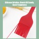 4 PCS Silicone Kitchen Utensils Set Egg Whisk Angled Spatula Oil Brush Food Tong Heat Resistant Cooking Wares Scratch-free Kitchen Baking Utensils Easy to Clean for Home Restaurants Hotels 4 PCS Silicone Kitchen Utensils Set Egg Whisk Angled Spatula Oil Brush Food Tong Heat Resistant Cooking Wares Scratch-free Kitchen Baking Utensils Easy to Clean for Home Restaurants Hotels