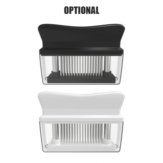 Meat Tenderizer with 48 Stainless Steel Needle Blades Meat Tenderizing and Marinate Tool Kitchen Tenderizers Cooking Grilling BBQ Marinade Flavor Maximizer Meat Tenderizer with 48 Stainless Steel Needle Blades Meat Tenderizing and Marinate Tool Kitchen Tenderizers Cooking Grilling BBQ Marinade Flavor Maximizer