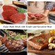Meat Tenderizer with 48 Stainless Steel Needle Blades Meat Tenderizing and Marinate Tool Kitchen Tenderizers Cooking Grilling BBQ Marinade Flavor Maximizer Meat Tenderizer with 48 Stainless Steel Needle Blades Meat Tenderizing and Marinate Tool Kitchen Tenderizers Cooking Grilling BBQ Marinade Flavor Maximizer