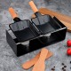 Cheese Raclette Set Cheese Melter Pan Non-Stick Raclette Grill Set Portable Candlelight Raclette with Spatula Home Metal Kitchen Grilling Tool with Wood Handle Cheese Raclette Set Cheese Melter Pan Non-Stick Raclette Grill Set Portable Candlelight Raclette with Spatula Home Metal Kitchen Grilling Tool with Wood Handle