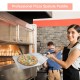 Stainless Steel Pizza Peel with Foldable Handle Pizza Spatula for Oven Pizza Paddle for Baking Homemade Pizza Bread Stainless Steel Pizza Peel with Foldable Handle Pizza Spatula for Oven Pizza Paddle for Baking Homemade Pizza Bread