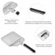 Stainless Steel Pizza Peel with Foldable Handle Pizza Spatula for Oven Pizza Paddle for Baking Homemade Pizza Bread Stainless Steel Pizza Peel with Foldable Handle Pizza Spatula for Oven Pizza Paddle for Baking Homemade Pizza Bread