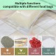 Vacuum Sealer Machine Compact Food Sealer Automatic Food Food Preservation Machine Dry & Wet Food Modes 10 Vacuum Bags Vacuum Sealer Machine Compact Food Sealer Automatic Food Food Preservation Machine Dry & Wet Food Modes 10 Vacuum Bags