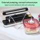 Vacuum Sealer Machine Compact Food Sealer Automatic Food Food Preservation Machine Dry & Wet Food Modes 10 Vacuum Bags Vacuum Sealer Machine Compact Food Sealer Automatic Food Food Preservation Machine Dry & Wet Food Modes 10 Vacuum Bags