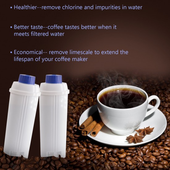 4Pcs Coffee Replacement Filter Cartridge Replacement Filter Coffee Filter Compatible with Delonghi DSL C002 Maker Machine Coffee Machine Accessory Water Filter for Coffee Maker 4Pcs Coffee Replacement Filter Cartridge Replacement Filter Coffee Filter Compatible with Delonghi DSL C002 Maker Machine Coffee Machine Accessory Water Filter for Coffee Maker