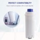 4Pcs Coffee Replacement Filter Cartridge Replacement Filter Coffee Filter Compatible with Delonghi DSL C002 Maker Machine Coffee Machine Accessory Water Filter for Coffee Maker 4Pcs Coffee Replacement Filter Cartridge Replacement Filter Coffee Filter Compatible with Delonghi DSL C002 Maker Machine Coffee Machine Accessory Water Filter for Coffee Maker