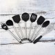 8PCS Silica Gel Kitchen Suit Stainless Steel Handle Kitchen Tool Suit For Non-Stick Pan Shovel And Spoon 8PCS Silica Gel Kitchen Suit Stainless Steel Handle Kitchen Tool Suit For Non-Stick Pan Shovel And Spoon