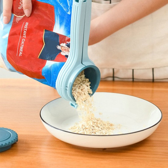 Food Bag Clips Food Storage Sealing Clips with Removable Rotating Lid Bag Clips for Snack Oats Food Storage Kitchen Tools Food Bag Clips Food Storage Sealing Clips with Removable Rotating Lid Bag Clips for Snack Oats Food Storage Kitchen Tools