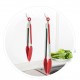 Silicone Kitchen Tongs, Serving Tongs for cooking, High Heat Resistant to 230°C, Stainless Steel Metal Food Tongs with Non-Stick Silicone Tips(16 inch,Red) Silicone Kitchen Tongs, Serving Tongs for cooking, High Heat Resistant to 230°C, Stainless Steel Metal Food Tongs with Non-Stick Silicone Tips(16 inch,Red)