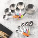 5PC Measuring Spoons Set for Dry and Liquid Ingredients Cooking Baking Utensils Stainless Steel Heat-Resistant Cookware Set Kitchen Gadgets 5PC Measuring Spoons Set for Dry and Liquid Ingredients Cooking Baking Utensils Stainless Steel Heat-Resistant Cookware Set Kitchen Gadgets