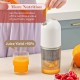 180mL Portable Juicer Compact Slow Juicer USB Masticating Juicer for Fruit Vegetable Juicer Extractor Press Juicer Portable Small Juicer for Outdoor Travel Office Home Baby Food 180mL Portable Juicer Compact Slow Juicer USB Masticating Juicer for Fruit Vegetable Juicer Extractor Press Juicer Portable Small Juicer for Outdoor Travel Office Home Baby Food