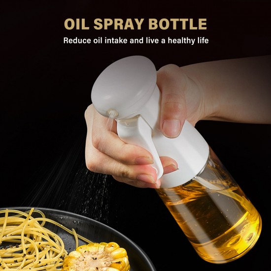 Plastic Oil Sprayer 200ml Oil Dispenser with Brushes Portable Refillable Spray Bottle for Vinegar Cooking Wine Soy Sauce Cooking Baking Grilling Plastic Oil Sprayer 200ml Oil Dispenser with Brushes Portable Refillable Spray Bottle for Vinegar Cooking Wine Soy Sauce Cooking Baking Grilling