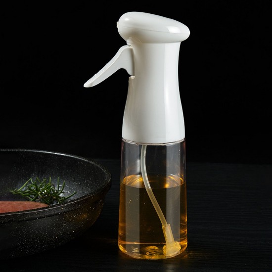 Plastic Oil Sprayer 200ml Oil Dispenser with Brushes Portable Refillable Spray Bottle for Vinegar Cooking Wine Soy Sauce Cooking Baking Grilling Plastic Oil Sprayer 200ml Oil Dispenser with Brushes Portable Refillable Spray Bottle for Vinegar Cooking Wine Soy Sauce Cooking Baking Grilling
