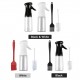 Plastic Oil Sprayer 200ml Oil Dispenser with Brushes Portable Refillable Spray Bottle for Vinegar Cooking Wine Soy Sauce Cooking Baking Grilling Plastic Oil Sprayer 200ml Oil Dispenser with Brushes Portable Refillable Spray Bottle for Vinegar Cooking Wine Soy Sauce Cooking Baking Grilling