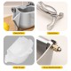 Lemon Squeezer Metal Squeezer Bowl Lime Squeezer Manual Citrus Press Juicer for Orange Citrus Fruit Juicer Wood Non-Slip Grips Lemon Squeezer Metal Squeezer Bowl Lime Squeezer Manual Citrus Press Juicer for Orange Citrus Fruit Juicer Wood Non-Slip Grips