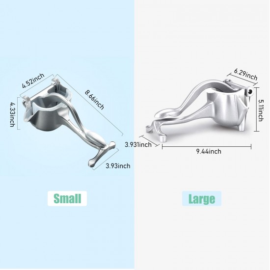 Lemon Squeezer Metal Squeezer Bowl Lime Squeezer Manual Citrus Press Juicer for Orange Citrus Fruit Juicer Wood Non-Slip Grips Lemon Squeezer Metal Squeezer Bowl Lime Squeezer Manual Citrus Press Juicer for Orange Citrus Fruit Juicer Wood Non-Slip Grips