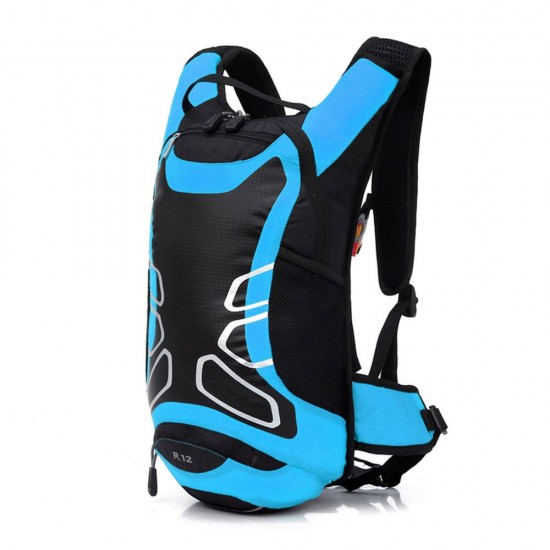 12L Waterproof Cycling Bicycle Bike Shoulder Backpack Ultralight Sport Outdoor Riding Travel Mountaineering Hydration Water Bag 12L Waterproof Cycling Bicycle Bike Shoulder Backpack Ultralight Sport Outdoor Riding Travel Mountaineering Hydration Water Bag