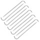 6pcs/10pcs Titanium Tent Pegs Titanium Tent Nails Outdoor Camping Tent Stakes Bend Hook 6pcs/10pcs Titanium Tent Pegs Titanium Tent Nails Outdoor Camping Tent Stakes Bend Hook