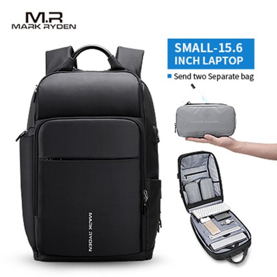 MARK RYDEN Large Capacity Anti-Thief Multifunctional Business Laptop Bag Waterproof USB Charging Outdoor Men Backpack With 2 Custom Parcel MARK RYDEN Large Capacity Anti-Thief Multifunctional Business Laptop Bag Waterproof USB Charging Outdoor Men Backpack With 2 Custom Parcel