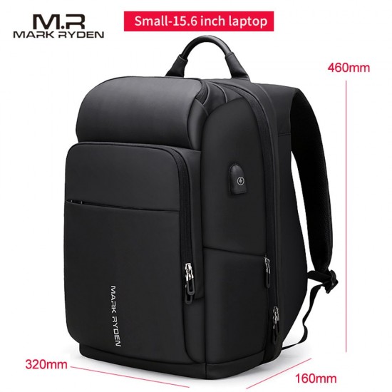 MARK RYDEN Large Capacity Anti-Thief Multifunctional Business Laptop Bag Waterproof USB Charging Outdoor Men Backpack With 2 Custom Parcel MARK RYDEN Large Capacity Anti-Thief Multifunctional Business Laptop Bag Waterproof USB Charging Outdoor Men Backpack With 2 Custom Parcel