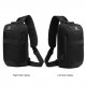 ozuko Portable Fashion Large Capacity Multi-Function Man Chest Bag Waterproof Anti-Theft USB Charge Port Chest Pack With Lock ozuko Portable Fashion Large Capacity Multi-Function Man Chest Bag Waterproof Anti-Theft USB Charge Port Chest Pack With Lock