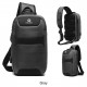 ozuko Portable Fashion Large Capacity Multi-Function Man Chest Bag Waterproof Anti-Theft USB Charge Port Chest Pack With Lock ozuko Portable Fashion Large Capacity Multi-Function Man Chest Bag Waterproof Anti-Theft USB Charge Port Chest Pack With Lock