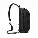 ozuko Portable Fashion Large Capacity Multi-Function Man Chest Bag Waterproof Anti-Theft USB Charge Port Chest Pack With Lock ozuko Portable Fashion Large Capacity Multi-Function Man Chest Bag Waterproof Anti-Theft USB Charge Port Chest Pack With Lock