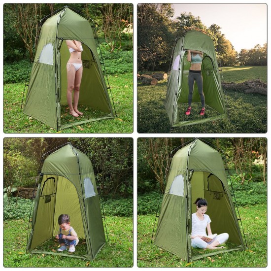 Privacy Shelter Tent Portable Outdoor Shower Toilet Changing Room Tent for Camping and Beach Privacy Shelter Tent Portable Outdoor Shower Toilet Changing Room Tent for Camping and Beach