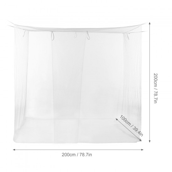White Camping Mosquito Net Outdoor Anti-mosquito Insect Mesh Tent Net White Camping Mosquito Net Outdoor Anti-mosquito Insect Mesh Tent Net