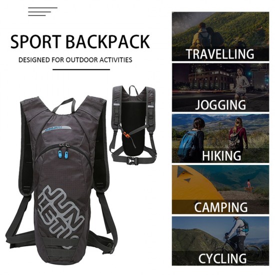 Hydration Pack Outdoor Compact Backpack for 2L Water Bladder Waterproof Multi Pockets Lightweight Cycling Running Hiking Rucksack Hydration Pack Outdoor Compact Backpack for 2L Water Bladder Waterproof Multi Pockets Lightweight Cycling Running Hiking Rucksack