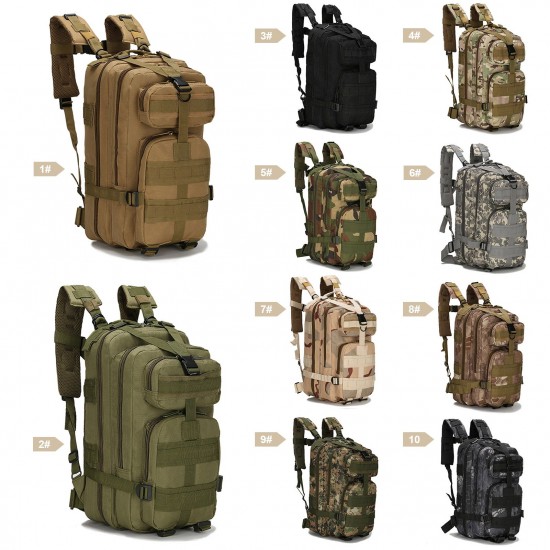 Outdoor Backpack Mountain Hiking Daypack Camouflage Large Capacity Multi Pockets Webbings Rucksacks Outdoor Backpack Mountain Hiking Daypack Camouflage Large Capacity Multi Pockets Webbings Rucksacks