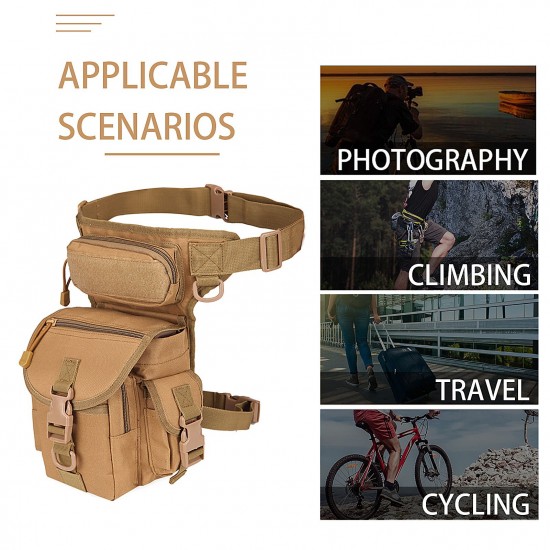 Drop Leg Bag Waterproof Thigh Waist Packs Pouch for Traveling Hiking Cycling Camping Drop Leg Bag Waterproof Thigh Waist Packs Pouch for Traveling Hiking Cycling Camping
