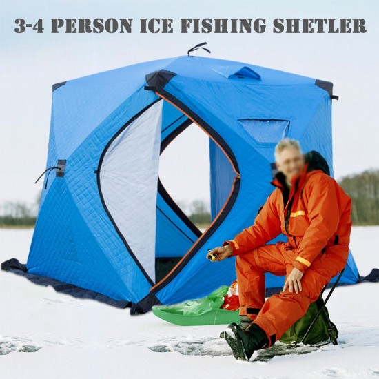 Portable Ice Fishing Shelter Easy Set-up Winter Fishing Tent Ice Fishing Tent Waterproof & Windproof Portable Ice Fishing Shelter Easy Set-up Winter Fishing Tent Ice Fishing Tent Waterproof & Windproof