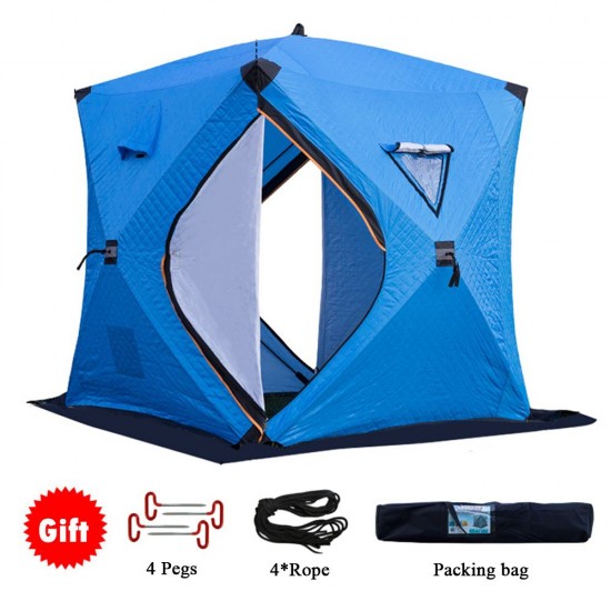 Portable Ice Fishing Shelter Easy Set-up Winter Fishing Tent Ice Fishing Tent Waterproof & Windproof Portable Ice Fishing Shelter Easy Set-up Winter Fishing Tent Ice Fishing Tent Waterproof & Windproof