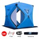 Portable Ice Fishing Shelter Easy Set-up Winter Fishing Tent Ice Fishing Tent Waterproof & Windproof Portable Ice Fishing Shelter Easy Set-up Winter Fishing Tent Ice Fishing Tent Waterproof & Windproof