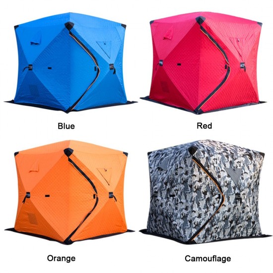 Portable Ice Fishing Shelter Easy Set-up Winter Fishing Tent Ice Fishing Tent Waterproof & Windproof Portable Ice Fishing Shelter Easy Set-up Winter Fishing Tent Ice Fishing Tent Waterproof & Windproof