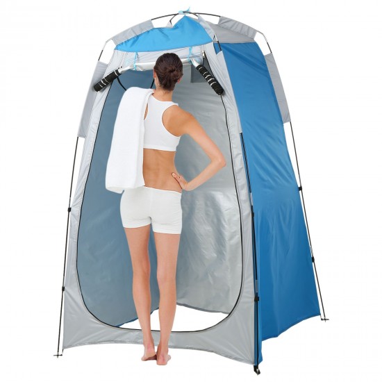 Privacy Shelter Tent Portable Outdoor Camping Beach Shower Toilet Changing Tent Sun Rain Shelter with Window Privacy Shelter Tent Portable Outdoor Camping Beach Shower Toilet Changing Tent Sun Rain Shelter with Window