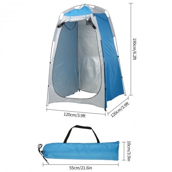 Privacy Shelter Tent Portable Outdoor Camping Beach Shower Toilet Changing Tent Sun Rain Shelter with Window Privacy Shelter Tent Portable Outdoor Camping Beach Shower Toilet Changing Tent Sun Rain Shelter with Window