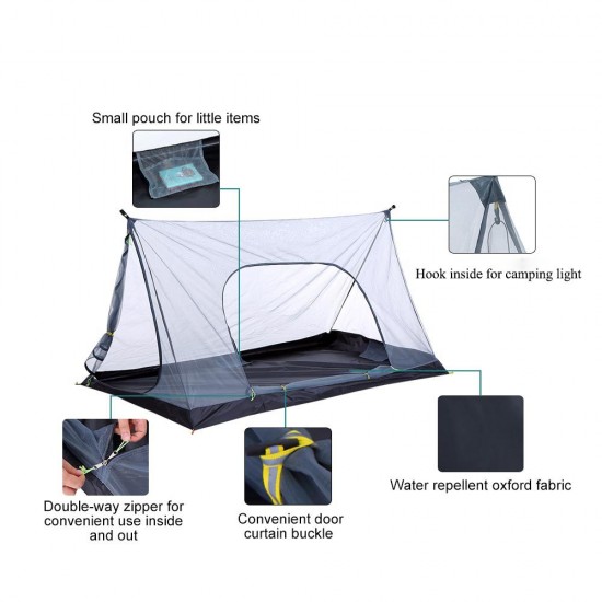 Outdoor Camping Tent Ultralight Mesh Tent Insect Repellent Net Tent Guard Foldable Camping Tent for Outdoor Activities Outdoor Camping Tent Ultralight Mesh Tent Insect Repellent Net Tent Guard Foldable Camping Tent for Outdoor Activities