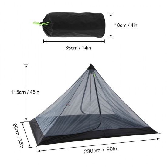 Outdoor Camping Tent Ultralight Mesh Tent Insect Repellent Net Tent Guard 1 Person Portable Foldable Camping Tent Outdoor Camping Tent Ultralight Mesh Tent Insect Repellent Net Tent Guard 1 Person Portable Foldable Camping Tent