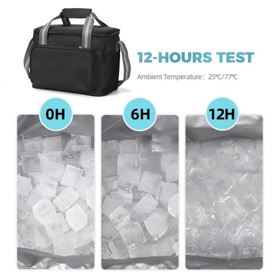 15L Cooler Bag Portable Insulated Cooler Bag for Travel Hiking Beach Picnic BBQ Party 15L Cooler Bag Portable Insulated Cooler Bag for Travel Hiking Beach Picnic BBQ Party