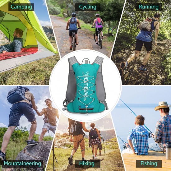10L Insulated Hydration Backpack Vest Pack Cooler Bag for Running Cycling Camping Hiking Marathon 10L Insulated Hydration Backpack Vest Pack Cooler Bag for Running Cycling Camping Hiking Marathon