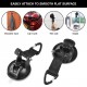2pcs Suction Cup Securing Hook for Car Awning Tent Camping Tarp 2pcs Suction Cup Securing Hook for Car Awning Tent Camping Tarp
