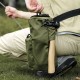 Portable Ourdoor Camping Tackle Storage Bag Wear Resistant Canvas Ground Nails Sling Bag Tackle Storage Pack Portable Ourdoor Camping Tackle Storage Bag Wear Resistant Canvas Ground Nails Sling Bag Tackle Storage Pack