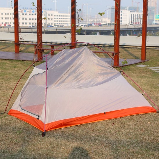 Double Layer Waterproof Ultralight Tent for Outdoor Backpacking Camping Hiking Fishing Double Layer Waterproof Ultralight Tent for Outdoor Backpacking Camping Hiking Fishing