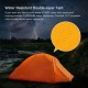 Double Layer Waterproof Ultralight Tent for Outdoor Backpacking Camping Hiking Fishing Double Layer Waterproof Ultralight Tent for Outdoor Backpacking Camping Hiking Fishing