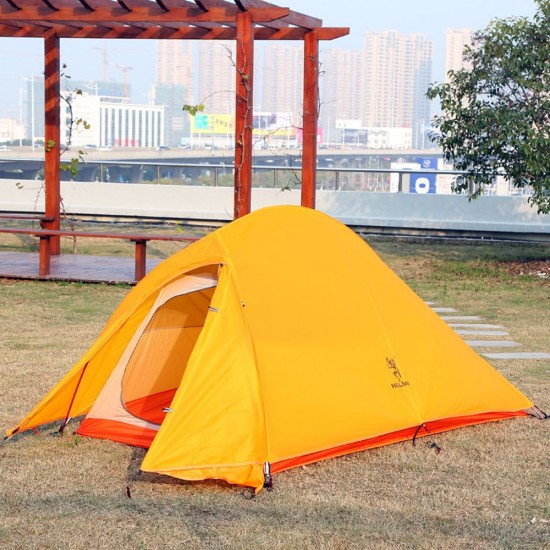 Double Layer Waterproof Ultralight Tent for Outdoor Backpacking Camping Hiking Fishing Double Layer Waterproof Ultralight Tent for Outdoor Backpacking Camping Hiking Fishing
