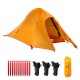 Double Layer Waterproof Ultralight Tent for Outdoor Backpacking Camping Hiking Fishing Double Layer Waterproof Ultralight Tent for Outdoor Backpacking Camping Hiking Fishing